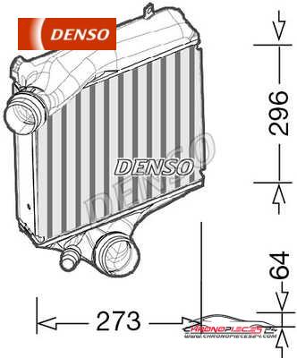 Achat de DENSO DIT28023 Intercooler, échangeur pas chères