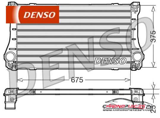 Achat de DENSO DIT50006 Intercooler, échangeur pas chères