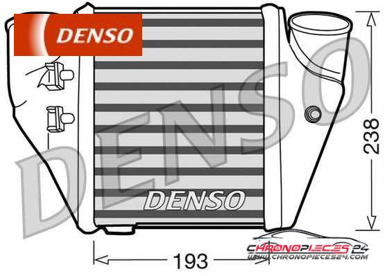 Achat de DENSO DIT02006 Intercooler, échangeur pas chères