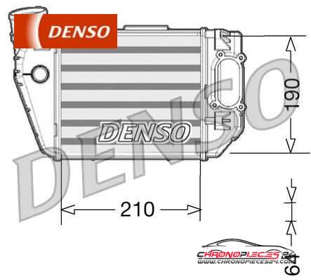 Achat de DENSO DIT02021 Intercooler, échangeur pas chères