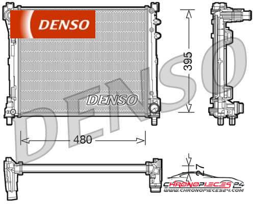 Achat de DENSO DRM13014 Radiateur, refroidissement du moteur pas chères