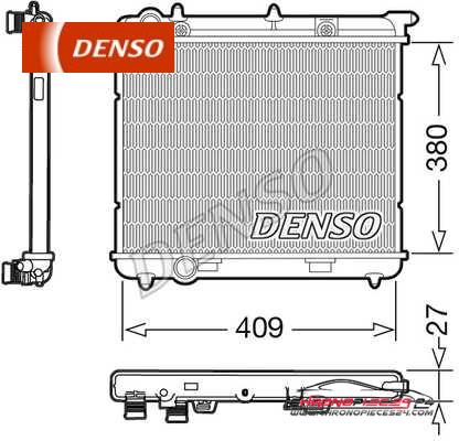 Achat de DENSO DRM21024 Radiateur, refroidissement du moteur pas chères