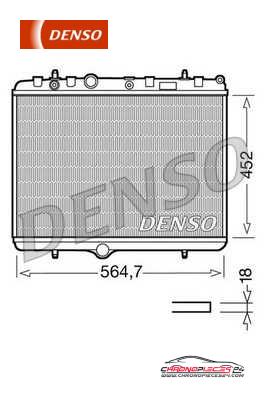 Achat de DENSO DRM21055 Radiateur, refroidissement du moteur pas chères