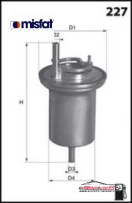 Achat de MISFAT E100 Filtre à carburant pas chères