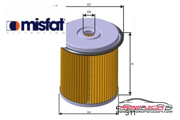 Achat de MISFAT F138 Filtre à carburant pas chères