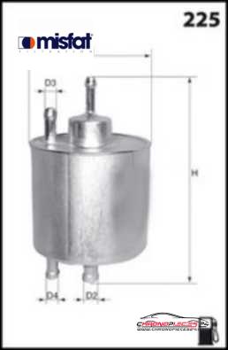 Achat de MISFAT E841 Filtre à carburant pas chères