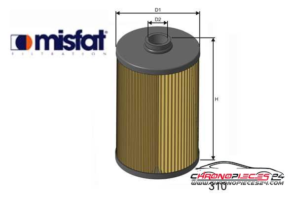 Achat de MISFAT F151 Filtre à carburant pas chères