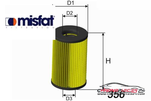 Achat de MISFAT F165 Filtre à carburant pas chères