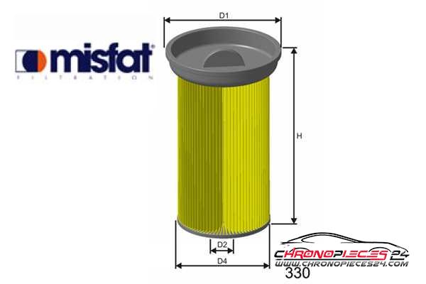 Achat de MISFAT F168 Filtre à carburant pas chères