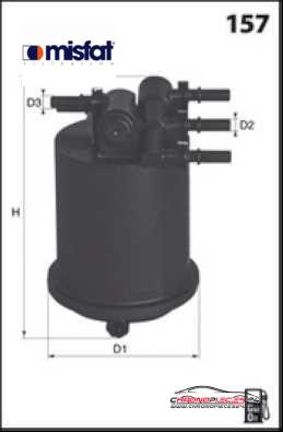 Achat de MISFAT F111 Filtre à carburant pas chères