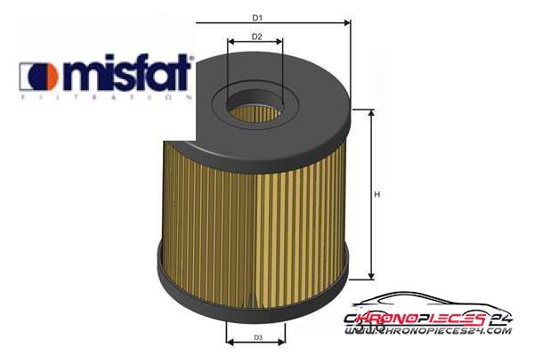 Achat de MISFAT F119 Filtre à carburant pas chères