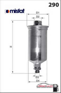 Achat de MISFAT E505 Filtre à carburant pas chères