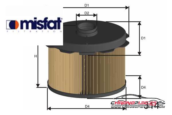 Achat de MISFAT FM646 Filtre à carburant pas chères