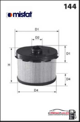 Achat de MISFAT FM646 Filtre à carburant pas chères