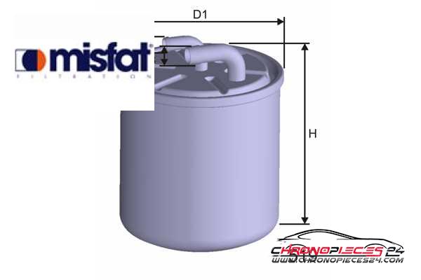 Achat de MISFAT M601 Filtre à carburant pas chères