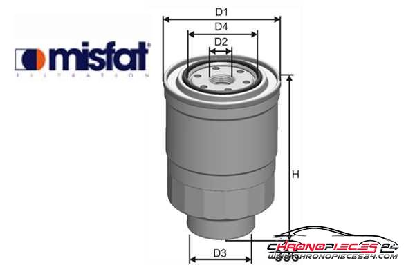 Achat de MISFAT M603 Filtre à carburant pas chères