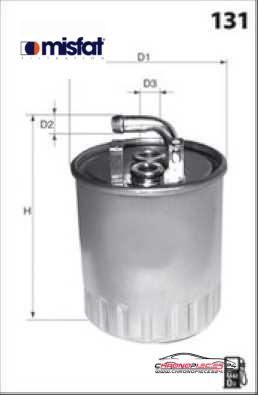 Achat de MISFAT M416 Filtre à carburant pas chères