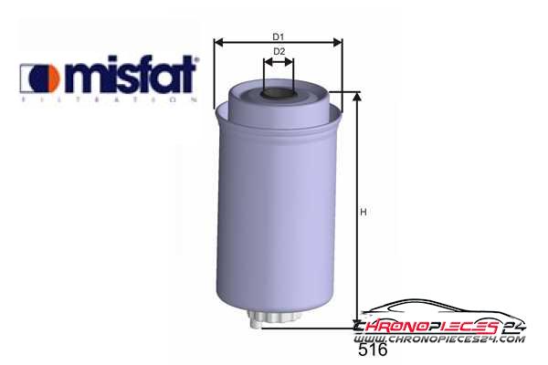 Achat de MISFAT M432 Filtre à carburant pas chères