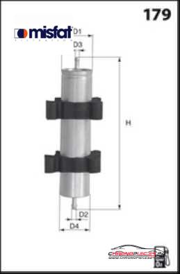 Achat de MISFAT M687 Filtre à carburant pas chères