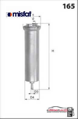 Achat de MISFAT M689 Filtre à carburant pas chères