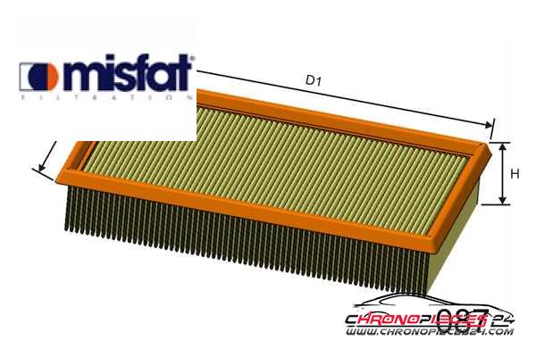 Achat de MISFAT P186 Filtre à air pas chères