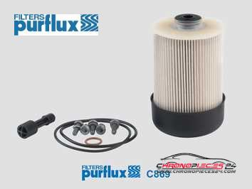 Achat de PURFLUX C869 Filtre à carburant pas chères