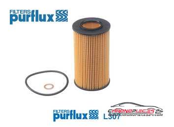 Achat de PURFLUX L307 Filtre à huile pas chères