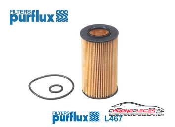 Achat de PURFLUX L467 Filtre à huile pas chères