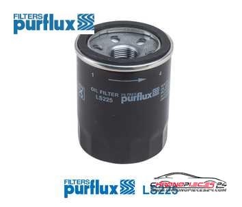 Achat de PURFLUX LS225 Filtre à huile pas chères