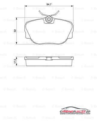 Achat de EICHER 101110049 Kit de plaquettes de frein, frein à disque pas chères