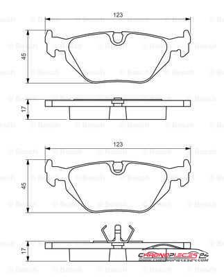 Achat de EICHER 101110149 Kit de plaquettes de frein, frein à disque pas chères