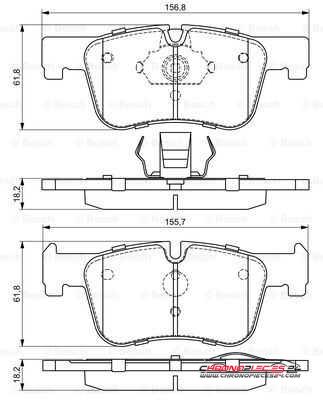 Achat de EICHER 101111039 Kit de plaquettes de frein, frein à disque pas chères