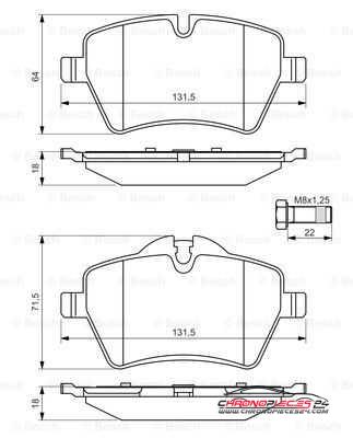 Achat de EICHER 101120049 Kit de plaquettes de frein, frein à disque pas chères