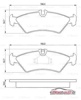 Achat de EICHER 101220319 Kit de plaquettes de frein, frein à disque pas chères