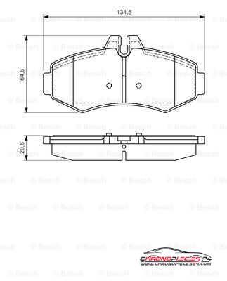 Achat de EICHER 101220439 Kit de plaquettes de frein, frein à disque pas chères