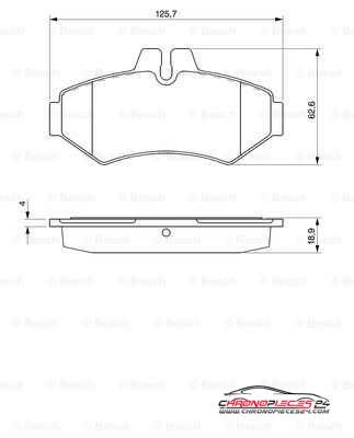 Achat de EICHER 101220449 Kit de plaquettes de frein, frein à disque pas chères