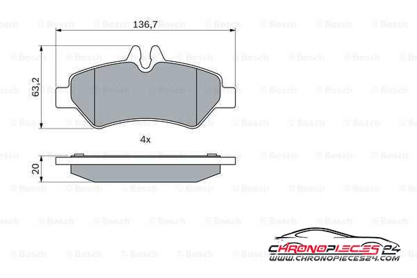 Achat de EICHER 101220899 Kit de plaquettes de frein, frein à disque pas chères