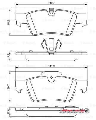 Achat de EICHER 101220929 Kit de plaquettes de frein, frein à disque pas chères