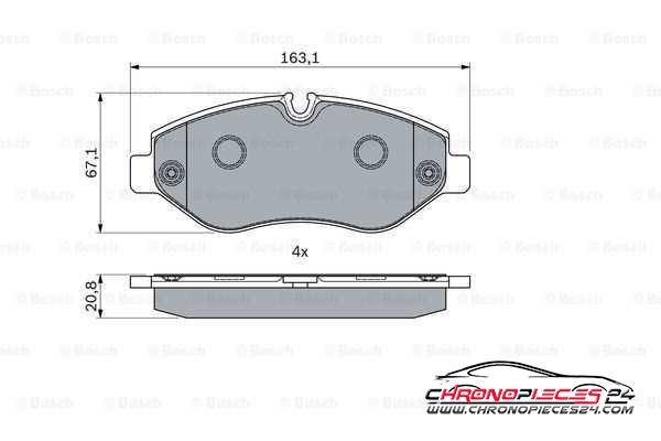 Achat de EICHER 101221219 Kit de plaquettes de frein, frein à disque pas chères