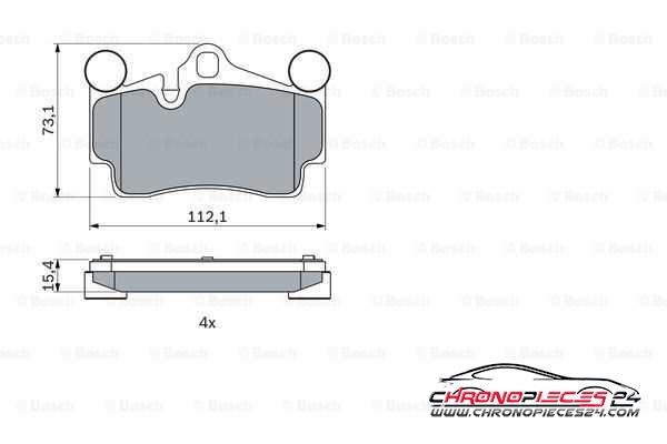 Achat de EICHER 101330249 Kit de plaquettes de frein, frein à disque pas chères