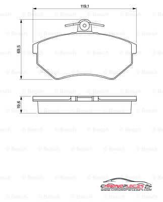 Achat de EICHER 101440029 Kit de plaquettes de frein, frein à disque pas chères