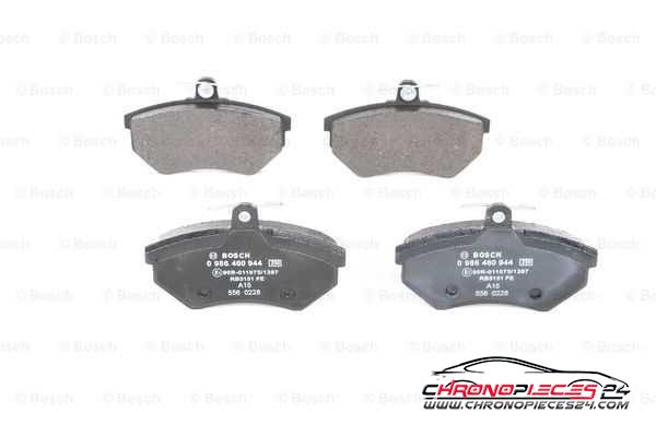 Achat de EICHER 101440029 Kit de plaquettes de frein, frein à disque pas chères