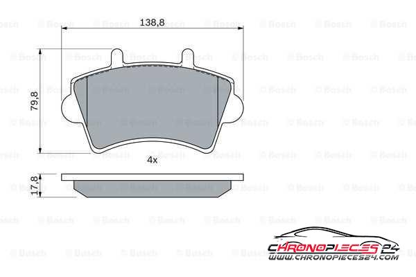 Achat de EICHER 101720119 Kit de plaquettes de frein, frein à disque pas chères