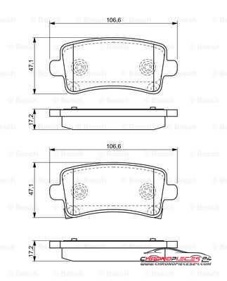 Achat de EICHER 101725259 Kit de plaquettes de frein, frein à disque pas chères