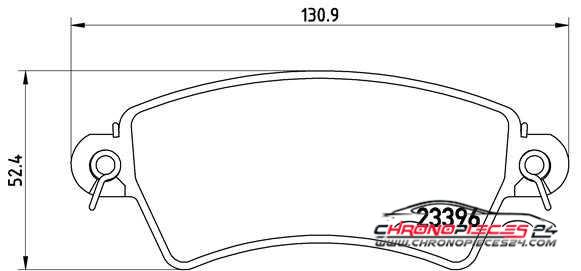 Achat de EICHER 101735209 Kit de plaquettes de frein, frein à disque pas chères