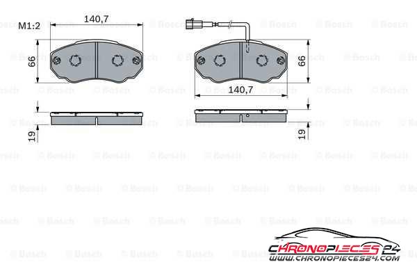 Achat de EICHER 101735309 Kit de plaquettes de frein, frein à disque pas chères