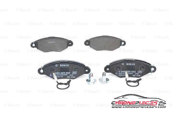 Achat de EICHER 101745239 Kit de plaquettes de frein, frein à disque pas chères