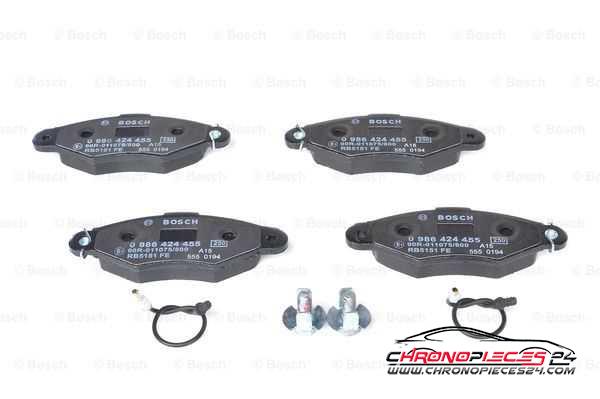 Achat de EICHER 101745239 Kit de plaquettes de frein, frein à disque pas chères