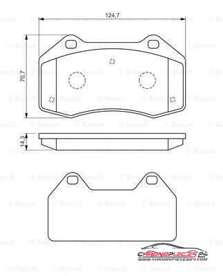 Achat de EICHER 101745609 Kit de plaquettes de frein, frein à disque pas chères