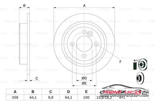 Achat de EICHER 104120029 Disque de frein pas chères